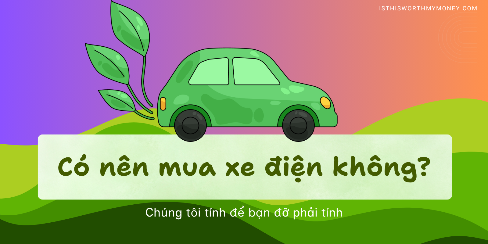 Có Nên Mua Xe Điện Không?