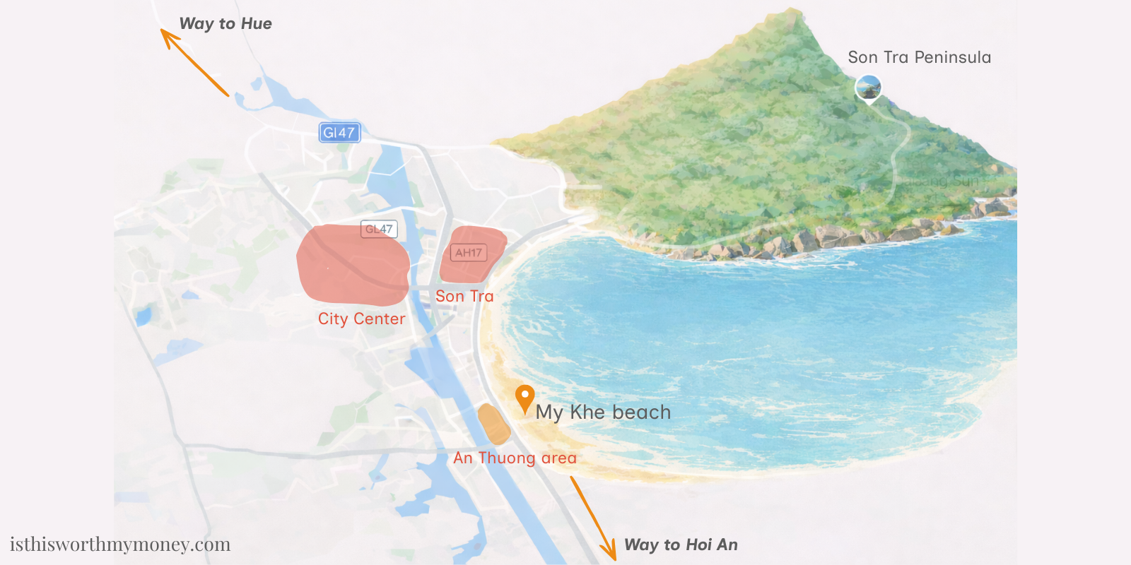 Da Nang Map