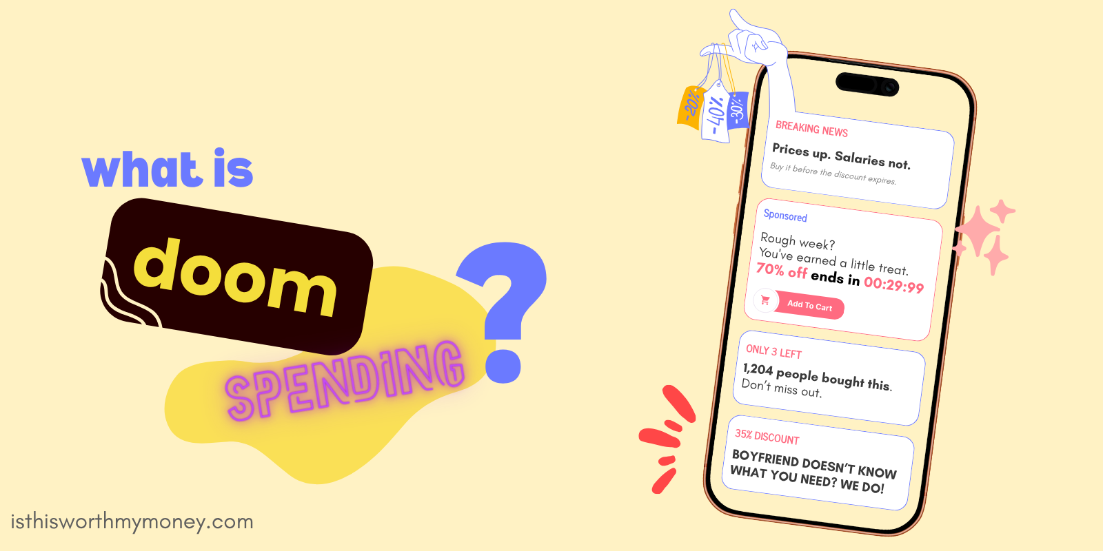 What Is Doom Spending? Why You Buy Stuff When the World Feels Like It's Ending